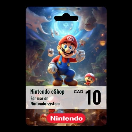 NINTENDO CAN - 10 CAD