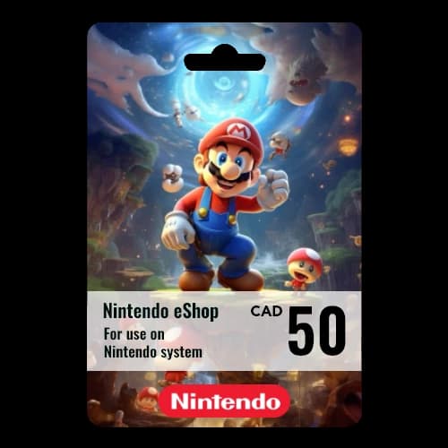 NINTENDO CAN - 50  CAD