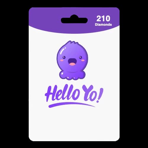 Hello Yo Gift Card - 210 Diamonds (#2196689)