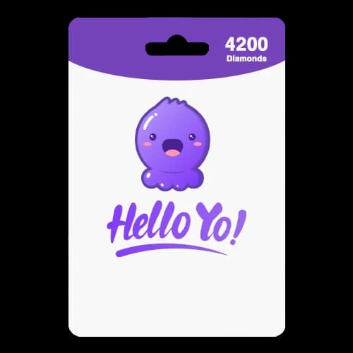 Hello Yo Gift Card - 4200 Diamonds (#2196692)