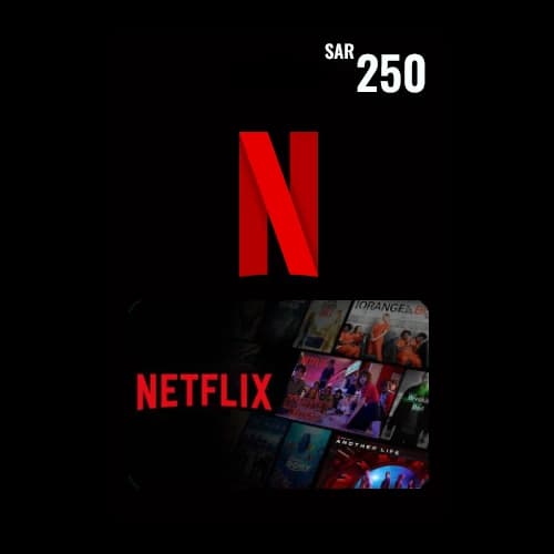 NETFLIX KSA - 250 SAR