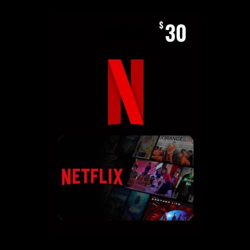 NETFLIX CARD 30$ for USA  account