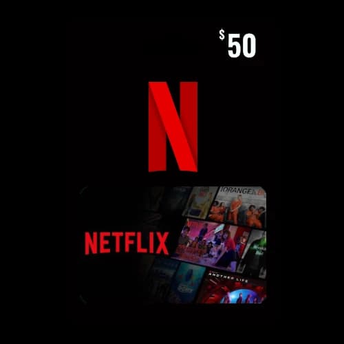 NETFLIX CARD 50$ for USA  account