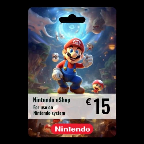 EUR Nintendo eShop 15€ (Euro)