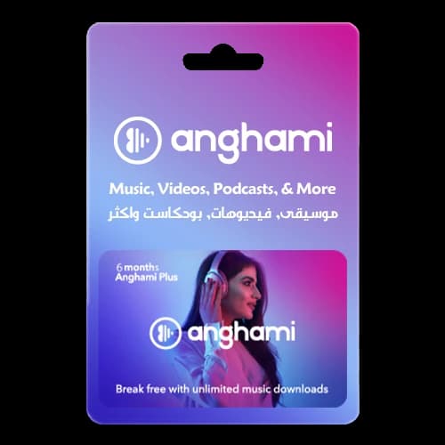 Anghami Plus 6 Month Subscription - Global