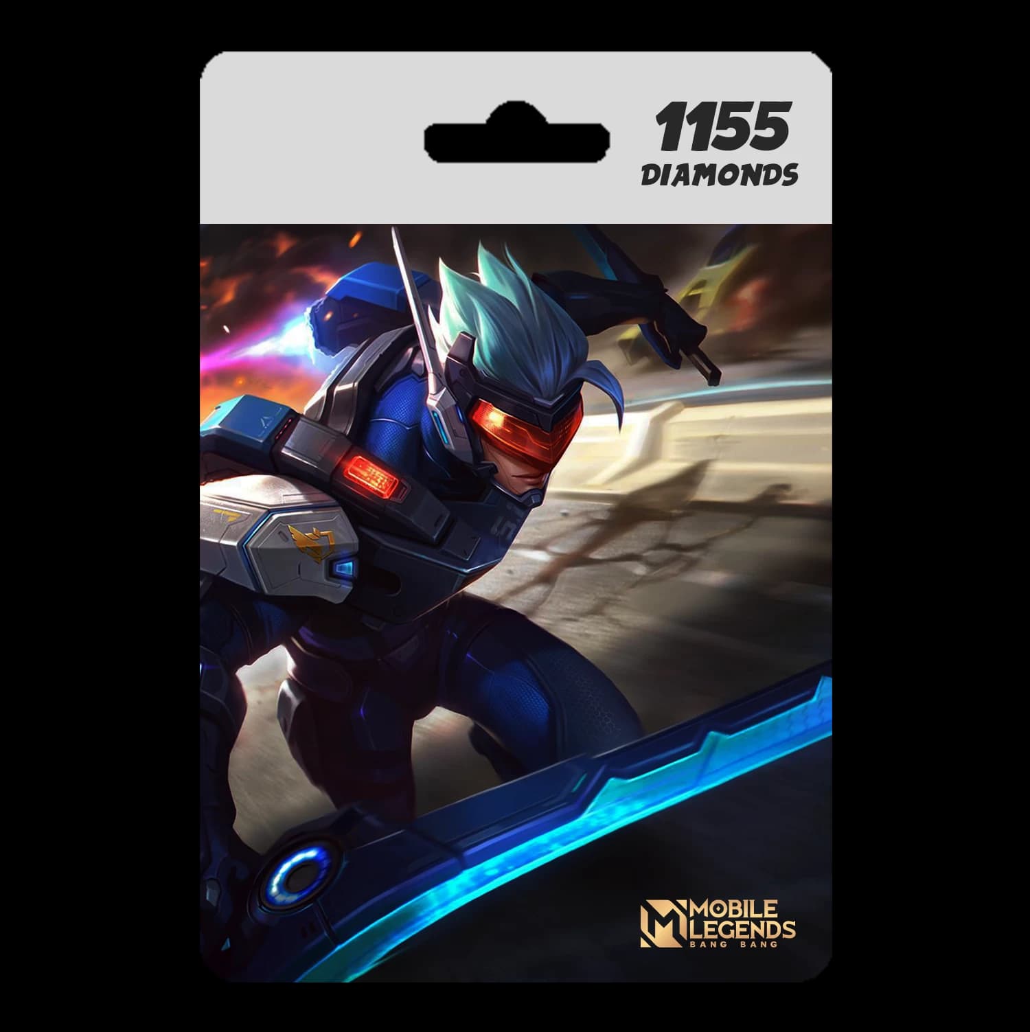 MOBILE LEGENDS - 1155 DIAMONDS