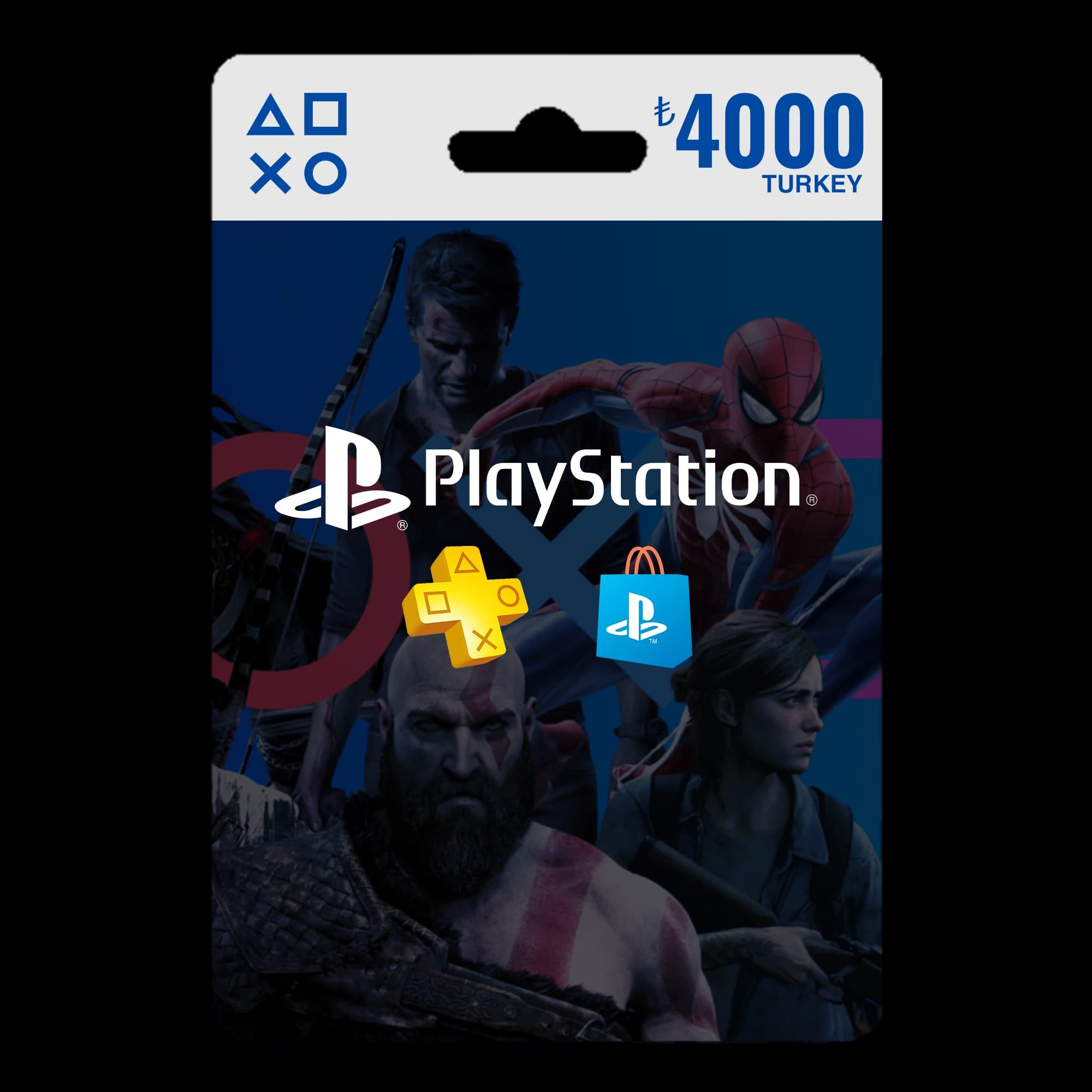 بطاقة PSN تركيا ٤٠٠٠ ليرة