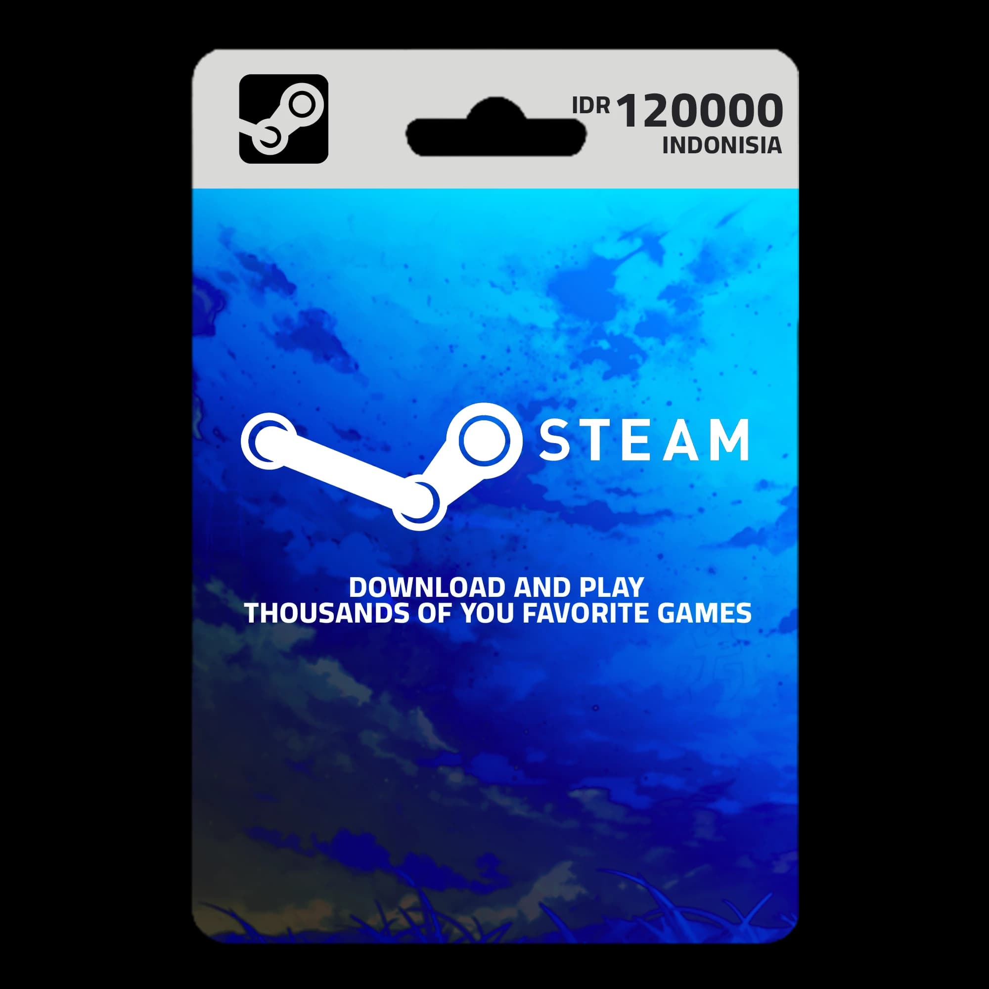 Steam إندونيسيا - ١٢٠٬٠٠٠ روبية