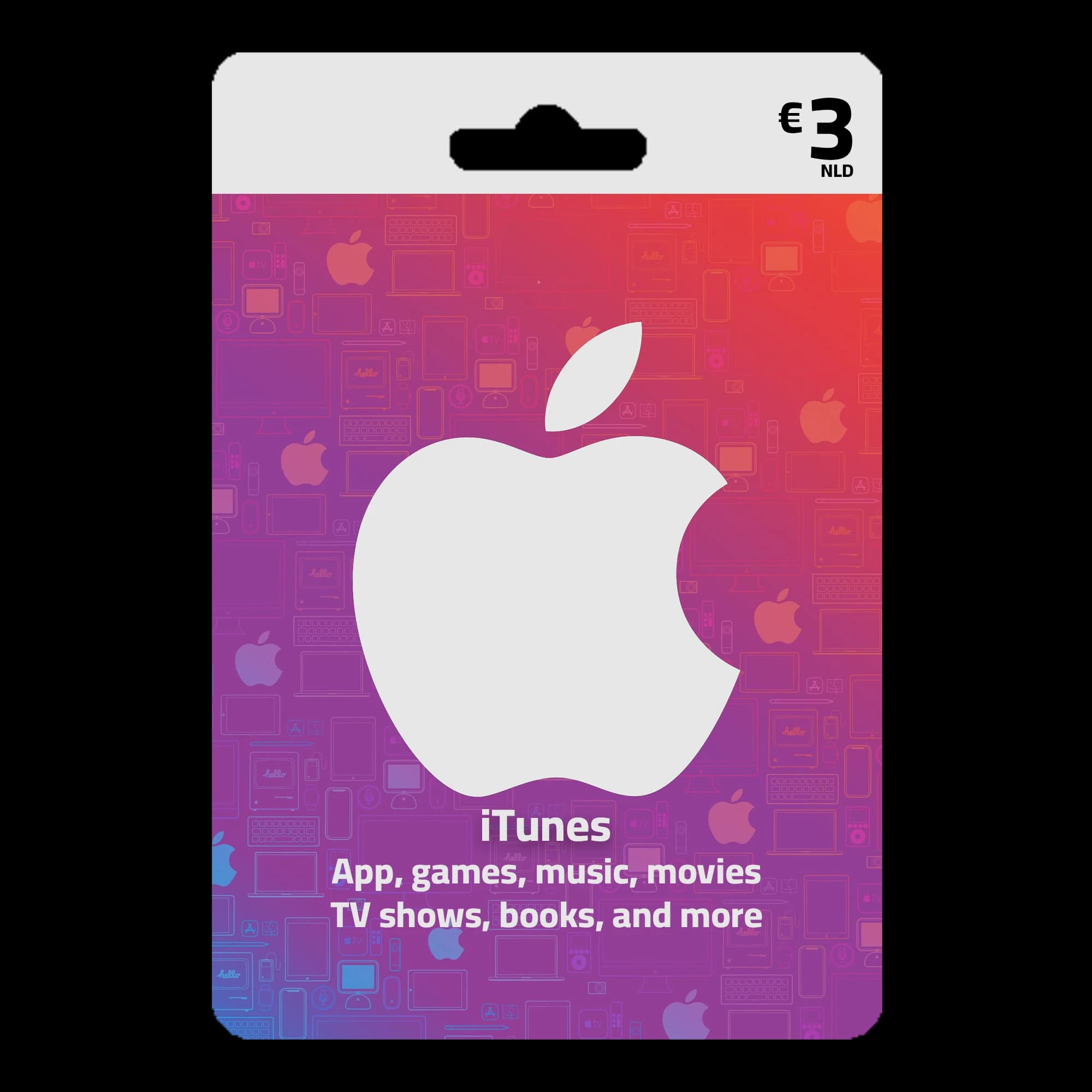 ITUNES NLD  -  3 EUR