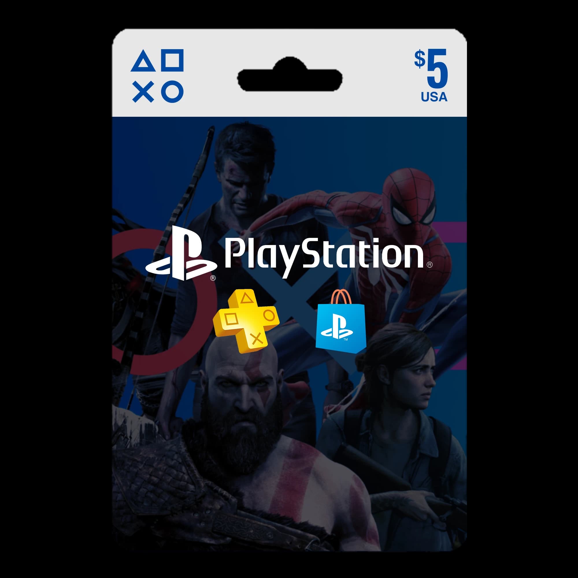 PSN USA 5 USD
