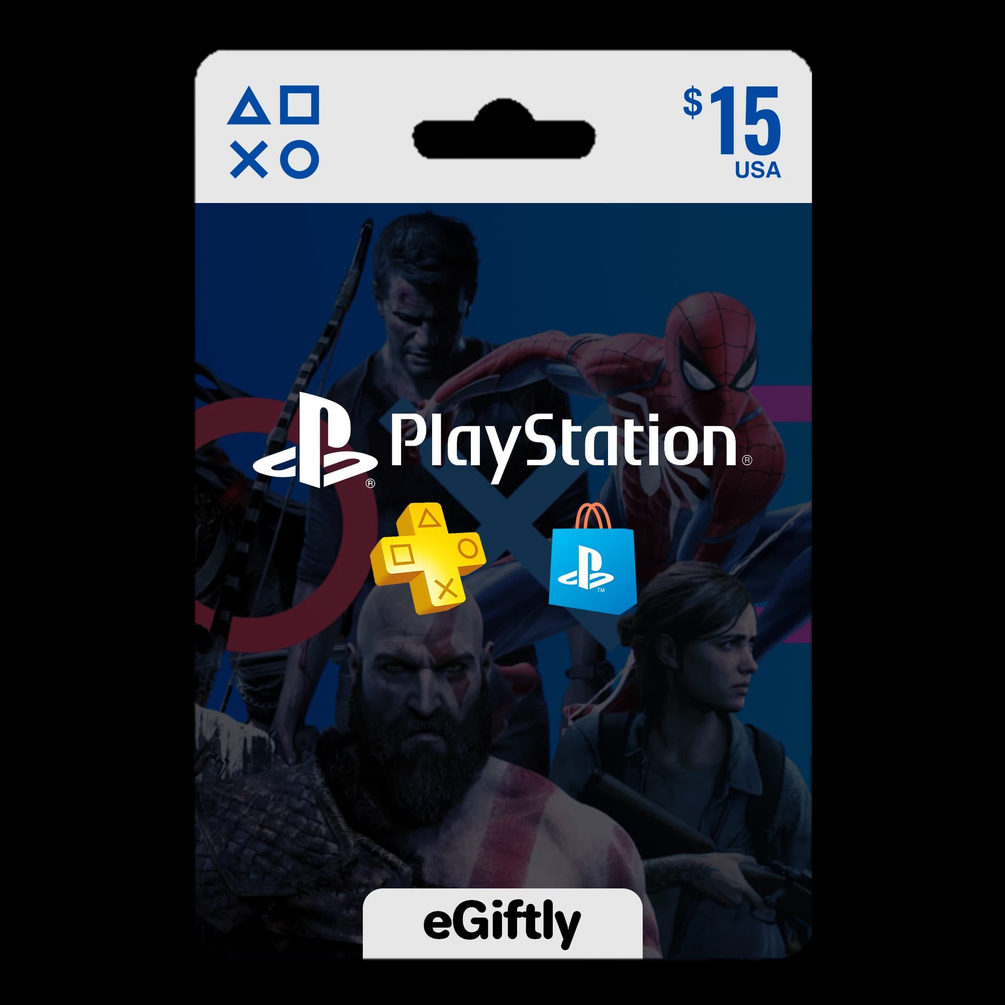 PSN USA 15 USD