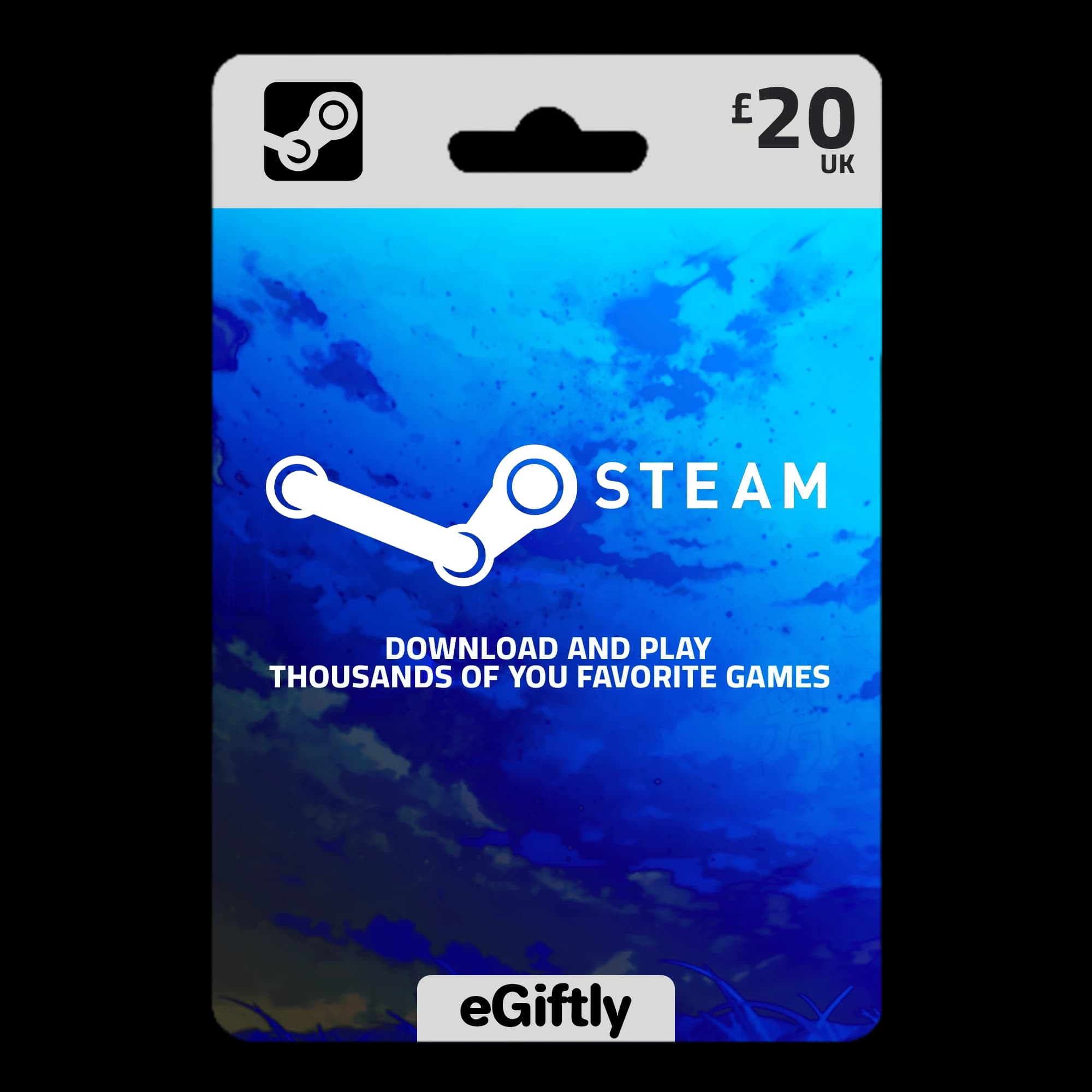 Steam UK 20 GBP