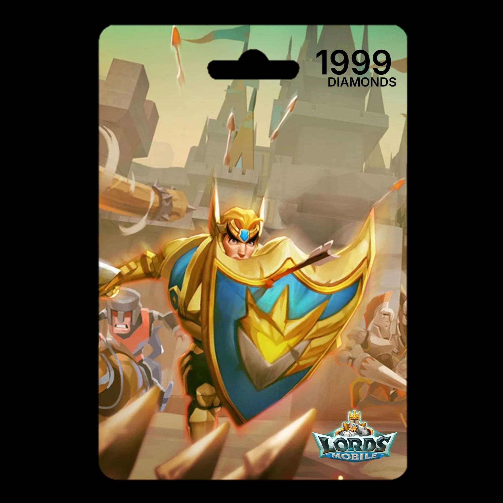 LORDS MOBILE 1999 DIAMONDS