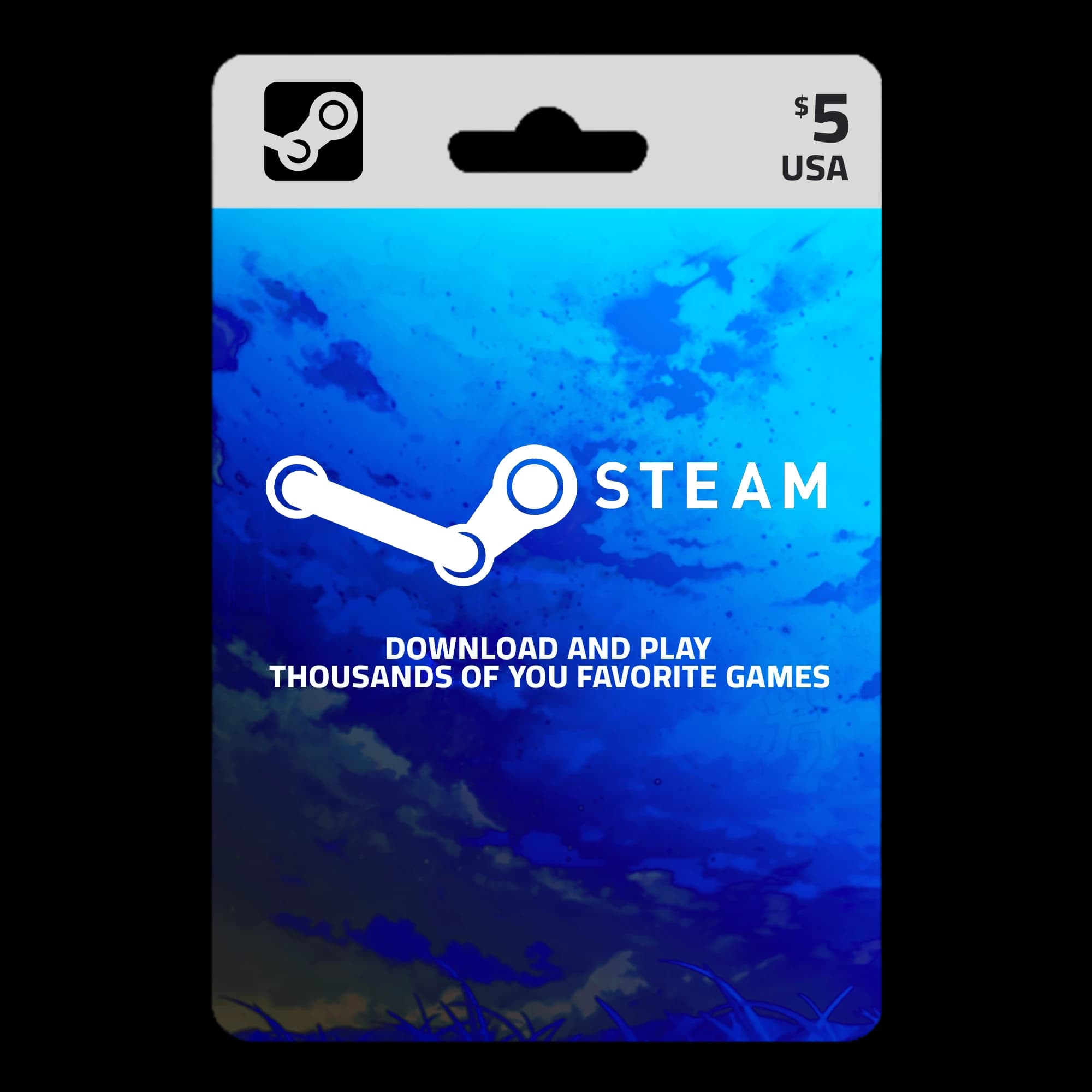 USA Steam Cards 5$