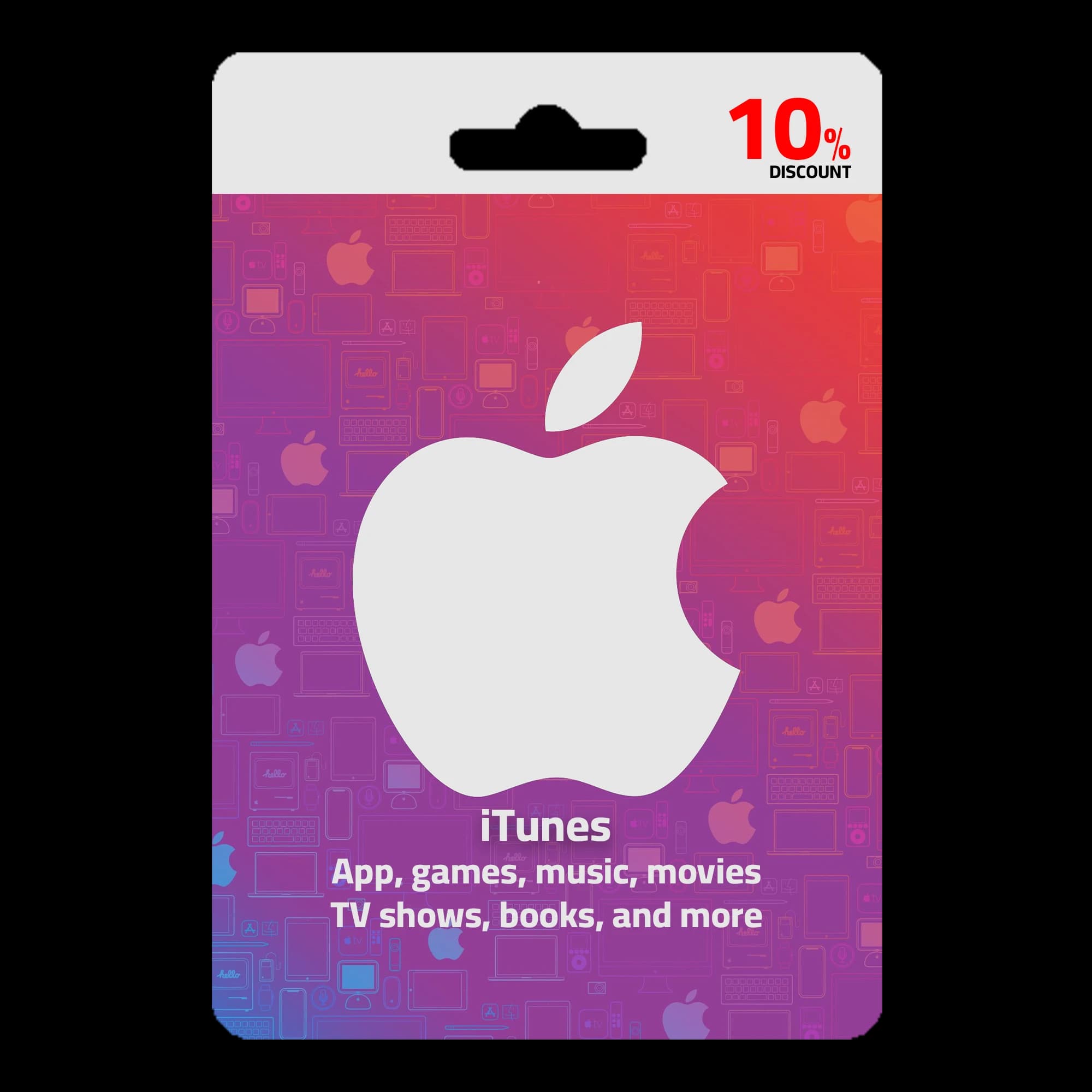 10%  Discount on Apple Gift Card 100$ - USA use code "Ramadan"