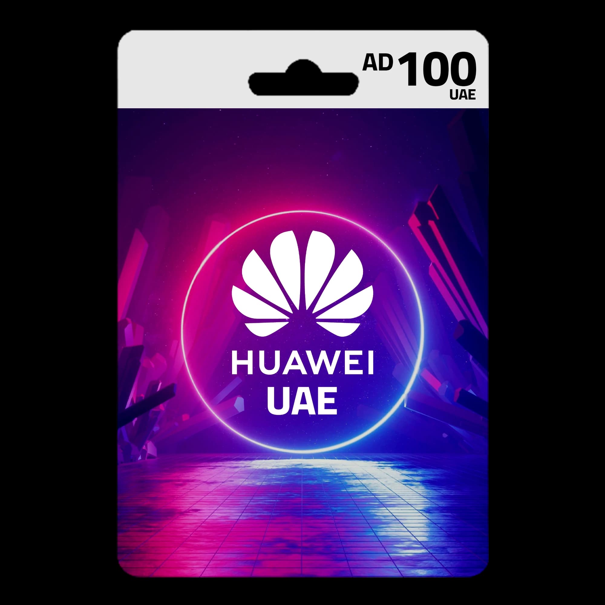 Order 100 AED HUAWEI card and redeem 120 AED